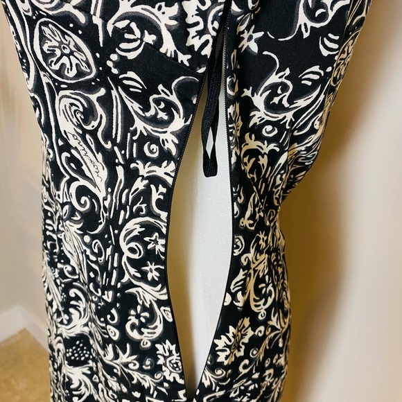 Vintage MOSCHINO Jeans Light Denim One Shoulder Asymetrical Italian Dress sz 12 - Picture 7 of 11